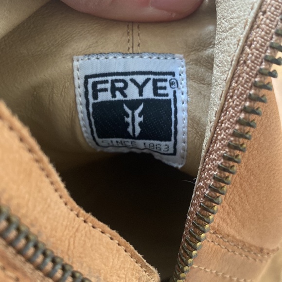 Frye Booties Tan 10 - Picture 6 of 9